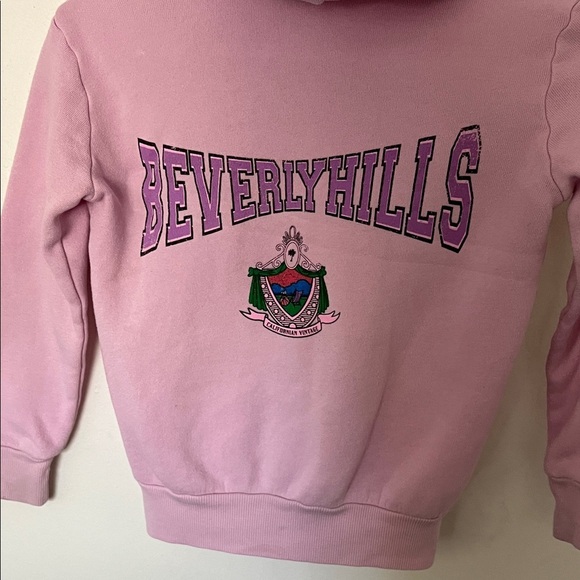 californian vintage, MADE IN LOS ANGELES full zip hoodie size 6 - Picture 3 of 5